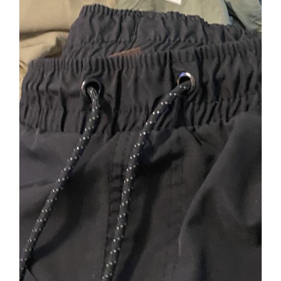SP Essentials Men's Polyester Joggers Zipper Pockets Black Size L - Picture 8 of 10